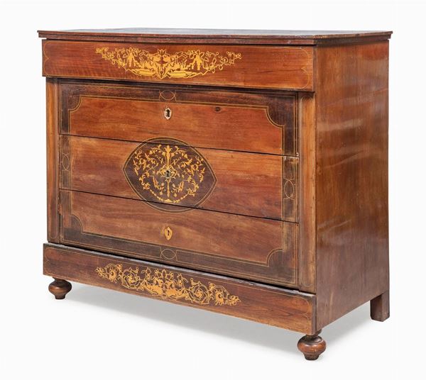 COMMODE IN NOCE, NAPOLI PROBABILMENTE SMITH