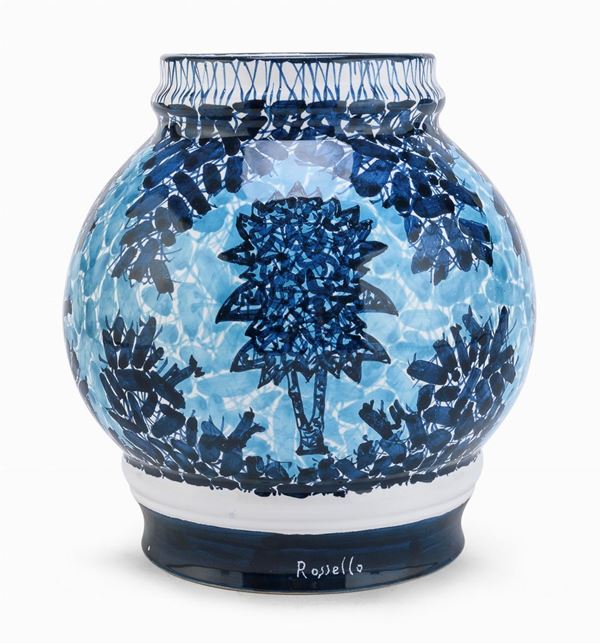 VASO IN CERAMICA, SAN GIORGIO ALBISOLA
