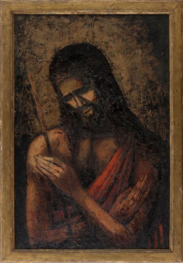 DIPINTO CRISTO DI PITTORE SPAGNOLO