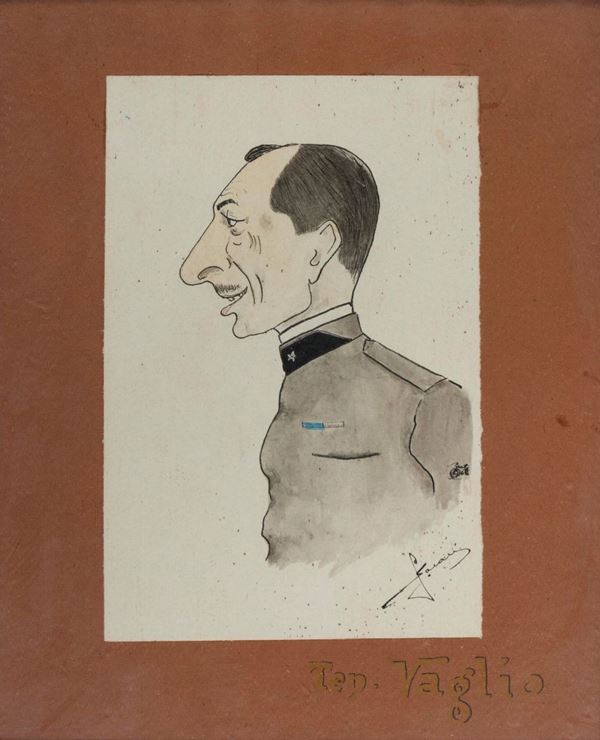 SEI STAMPE CARICATURE