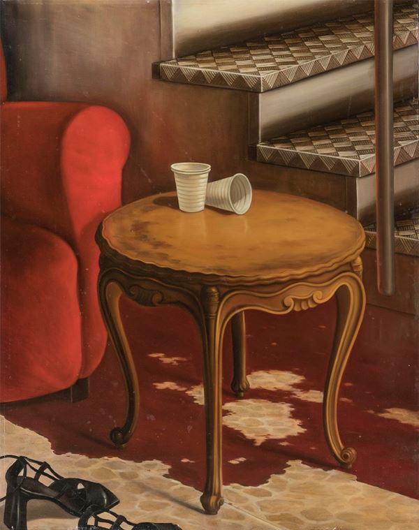 DIPINTO CONTRASTI F.TO LUCA MORELLI
