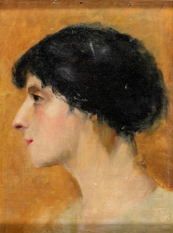 DIPINTO PROFILO DI DONNA