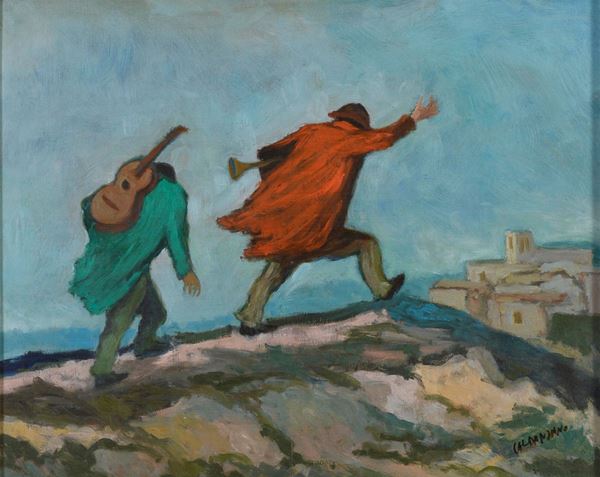 DIPINTO DI LUIGI CALDANZANO