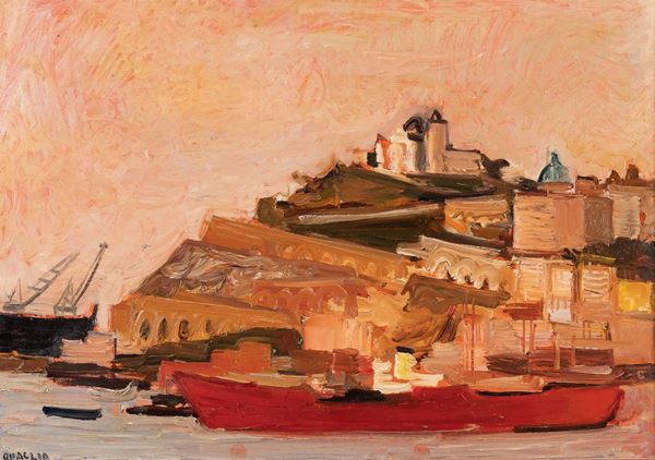 DIPINTO ANCONA DI CARLO QUAGLIA