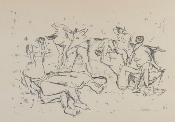 LITOGRAFIA DI FAUSTO PIRANDELLO
