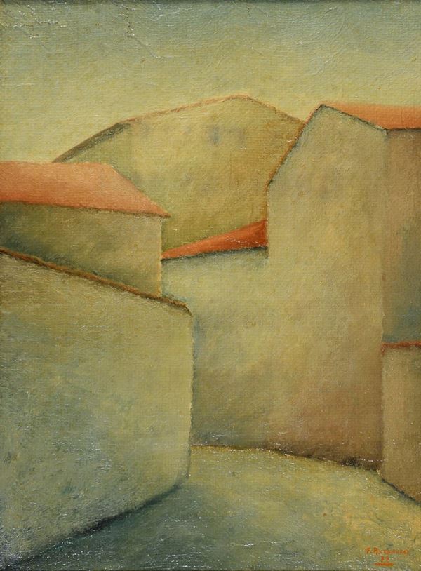 DIPINTO GARFAGNANA F.TO FRANCO ANTONUCCI