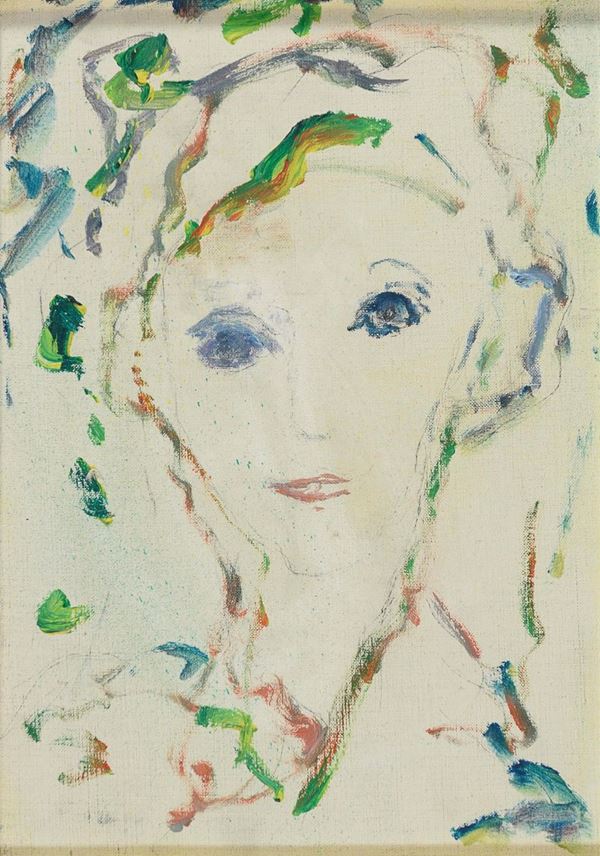 DIPINTO DONNA DI ERNESTO TRECCANI