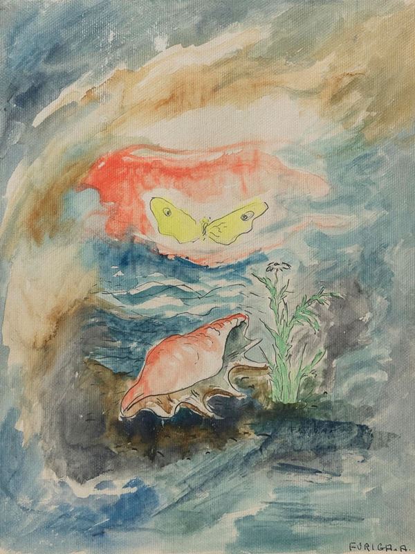 ACQUARELLO DI ALFREDO FURIGA
