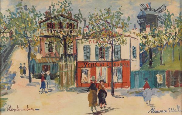 RIPRODUZIONE AUTORIZZATA DI MAURICE UTRILLO