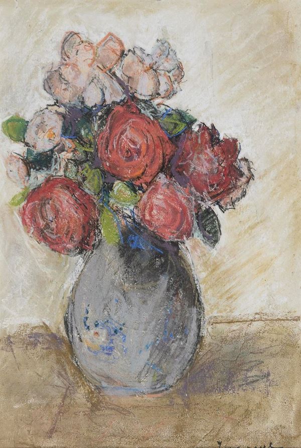 DIPINTO FIORI DI RENATO JAVARONE