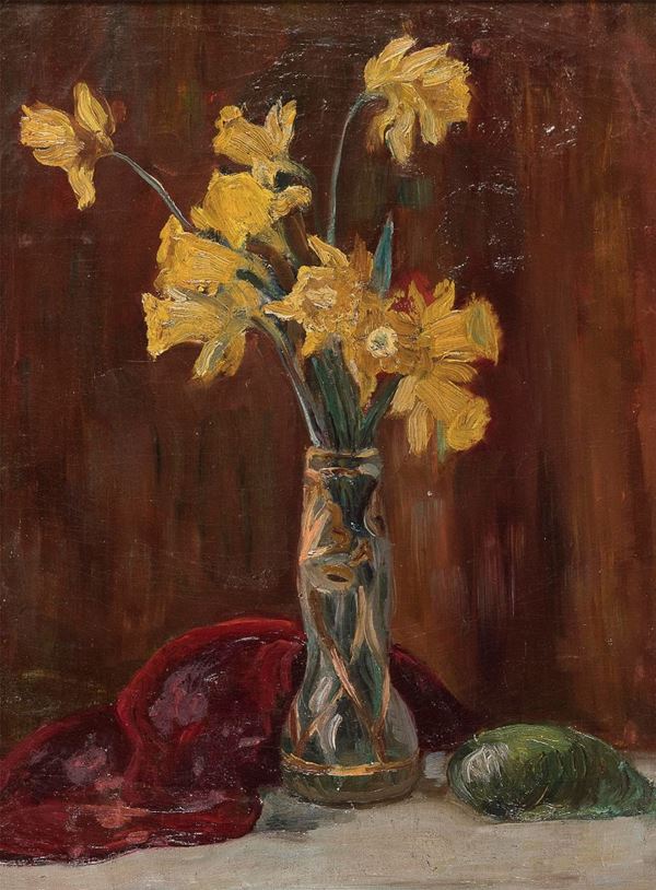 DIPINTO VASO DI FIORI