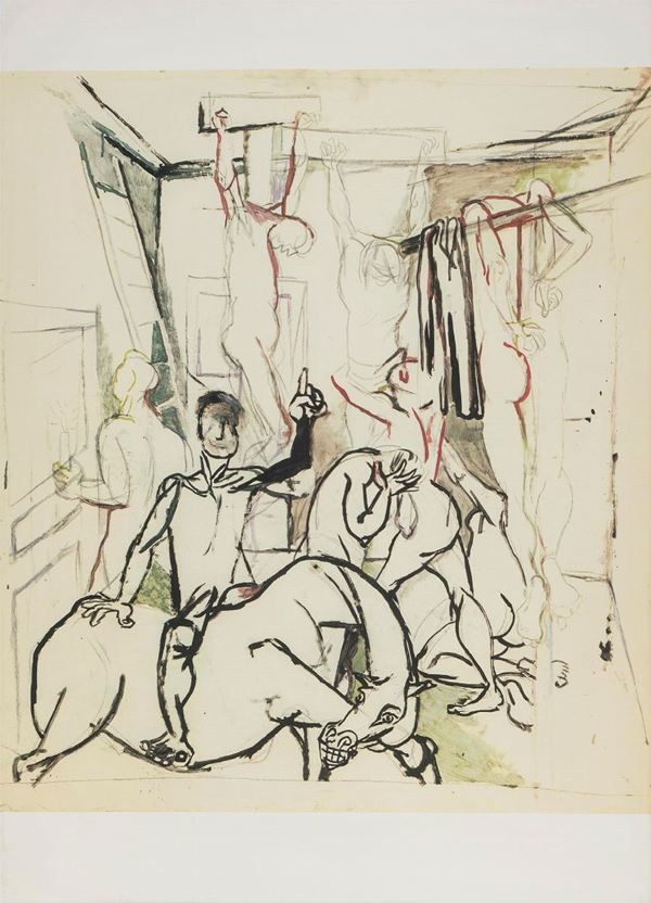 RIPRODUZIONE DA RENATO GUSTTUSO