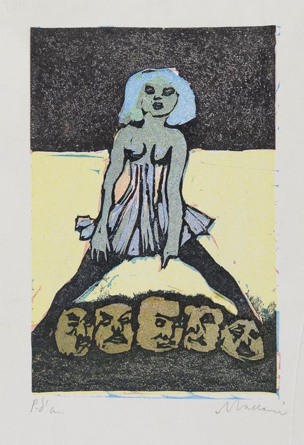 LITOGRAFIA DI MINO MACCARI