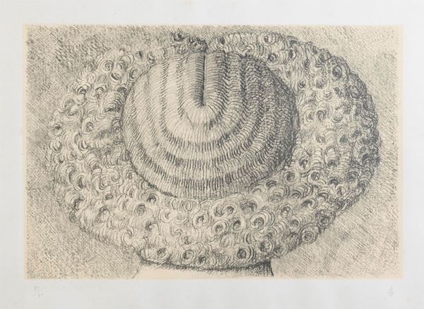 LITOGRAFIA D'APRES DI DOMENICO GNOLI