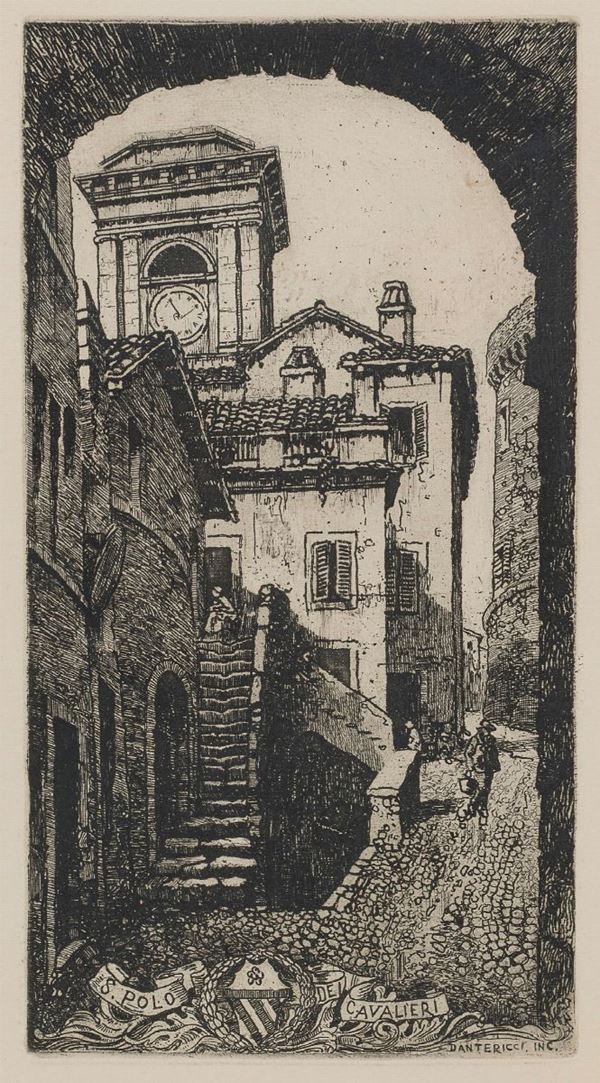 INCISIONE DI DANTE RICCI