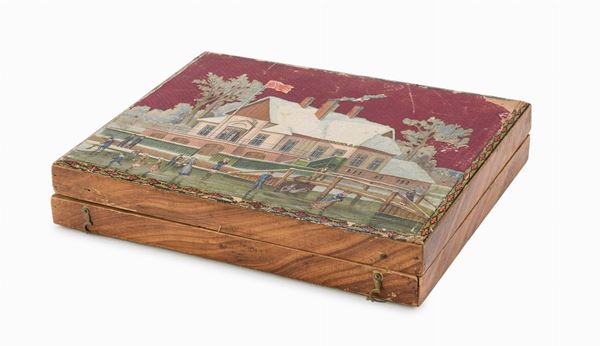 ANTICO PUZZLE IN LEGNO, INGHILTERRA