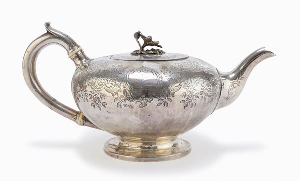 TEIERA IN ARGENTO, LONDRA 1848