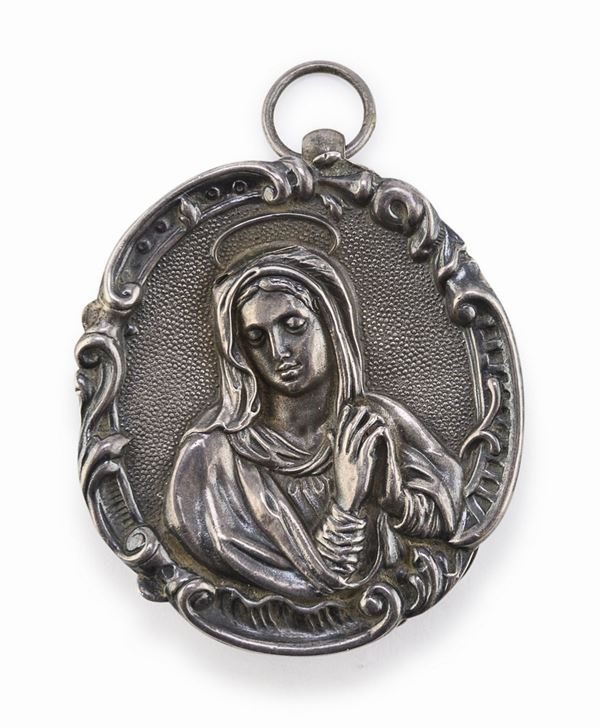 PORTA RELIQUIE IN ARGENTO