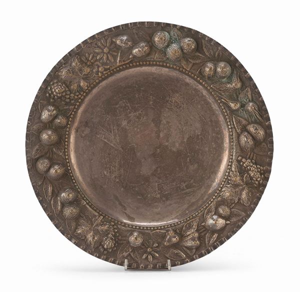 PIATTO IN SILVERPLATED, ITALIA
