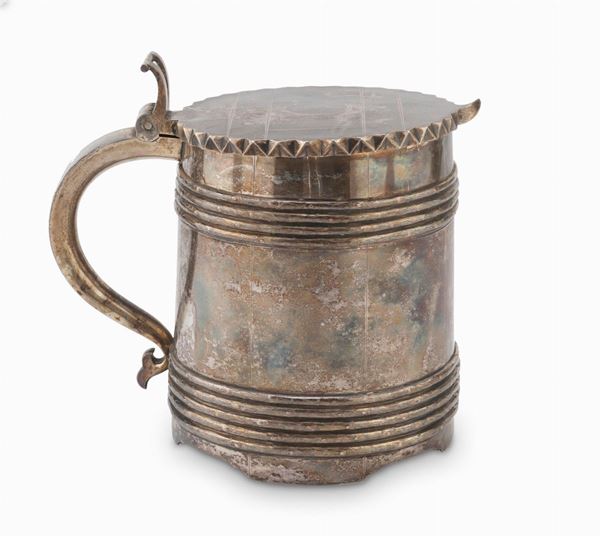 TANKARD PUNZONE SAN PIETROBURGO 1866