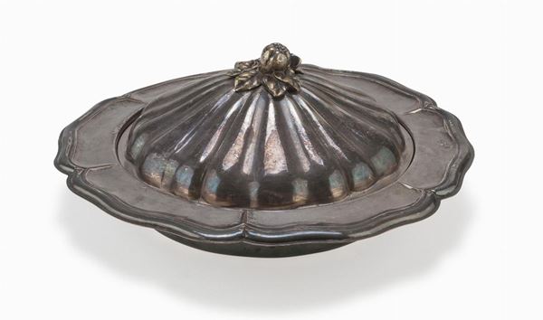 GRANDE ZUPPIERA IN SILVERPLATED, XX SECOLO