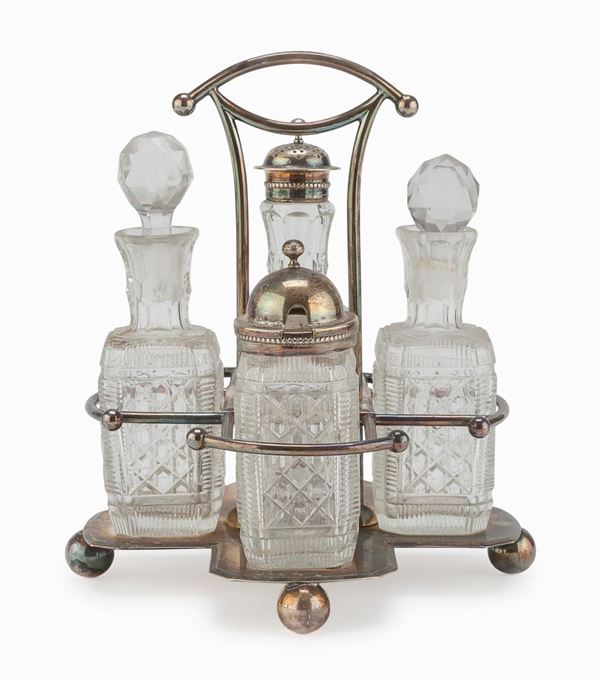 OLIERA IN SILVERPLATED, SHEFFIELD 1862/1900