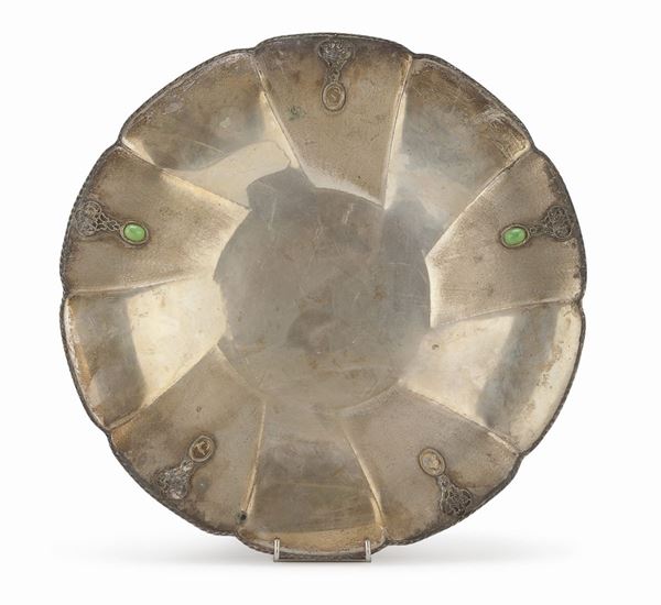 CENTROTAVOLA IN SILVERPLATED, ITALIA