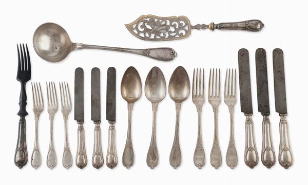 SERVIZIO DI POSATE IN SILVERPLATED, GERMANIA