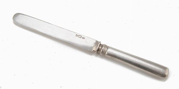 COLTELLO DA BURRO IN ARGENTO, RUSSIA 1879