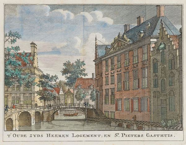 STAMPA VEDUTA DI AMSTERDAM