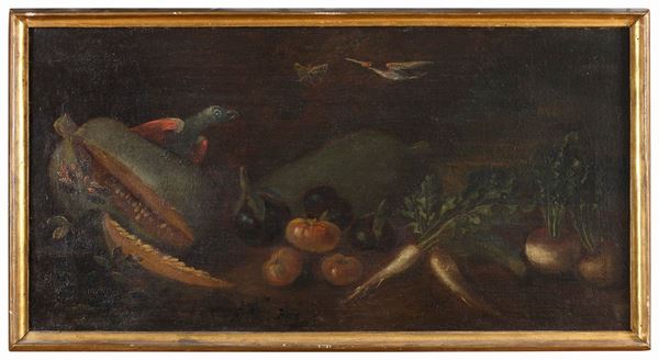 TRE DIPINTI NATURE MORTE DEL SETTECENTO