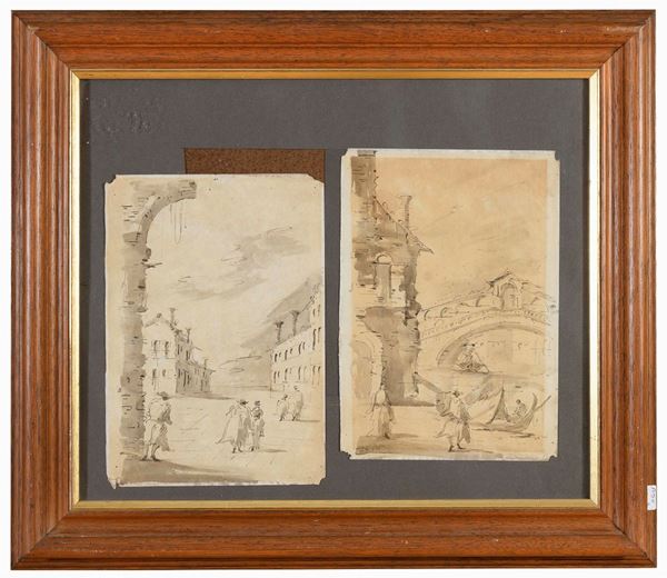 VEDUTE DI VENEZIA DELLA MANIERA DI FRANCESCO GUARDI