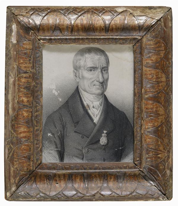INCISIONE RITRATTO DI DECORATO