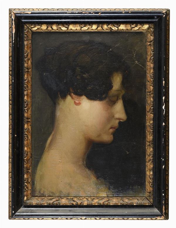 PROFILO DI DONNA F.TO ERMINIO LOY