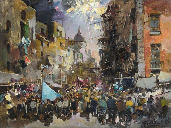 PROCESSIONE A NAPOLI DI FELICE GIORDANO
