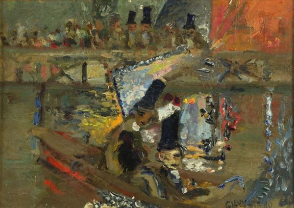 OLIO SU TELA F.TO GIANNATTASIO