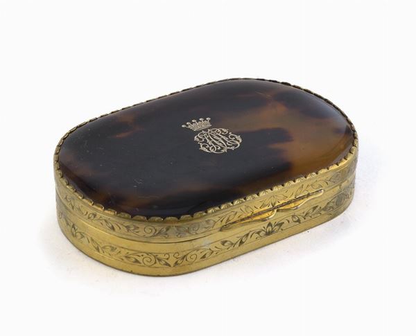 TROUSSE CON AMBRA, FINE XIX SECOLO