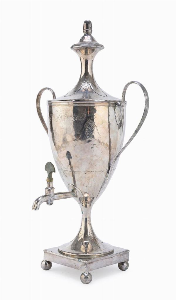 SAMOVAR IN ARGENTO, REGNO UNITO