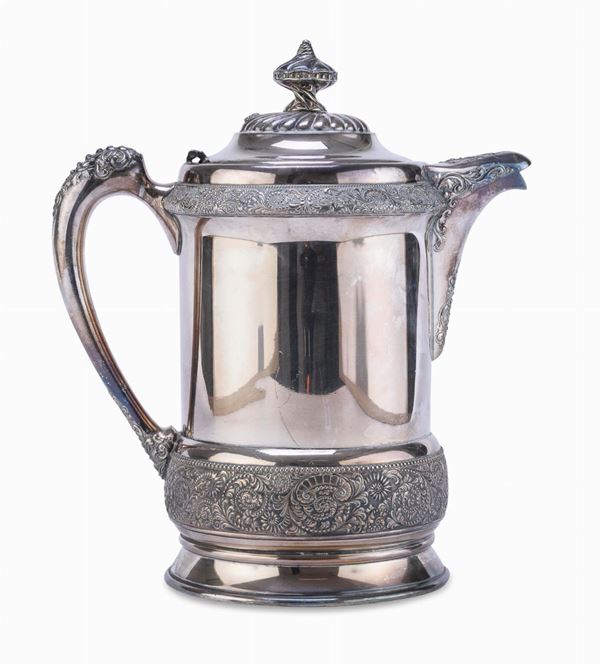 GRANDE TANKARD IN SILVERPLATED, INGHILTERRA