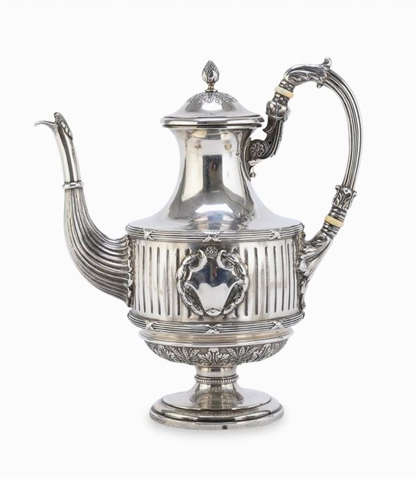 TEIERA IN ARGENTO, POLONIA 1862/1866
