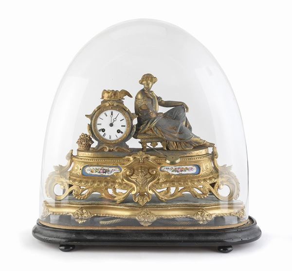 OROLOGIO DA TAVOLO CON PORCELLANE DI SEVRES