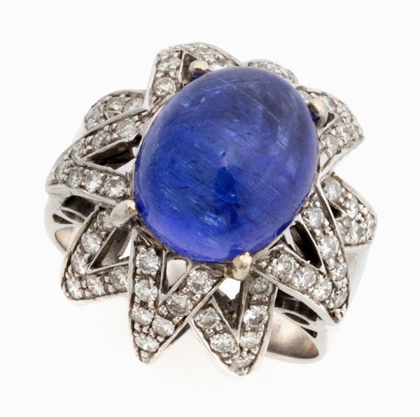 ANELLO CON TANZANITE