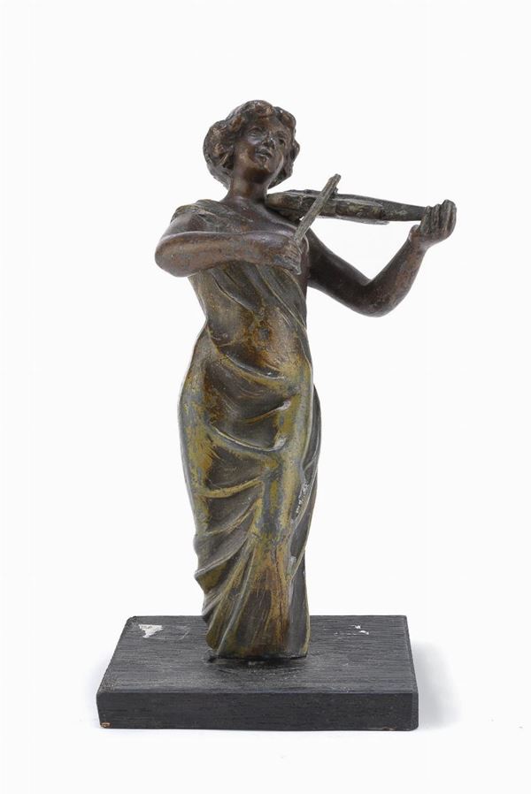SCULTURA DI VIOLINISTA