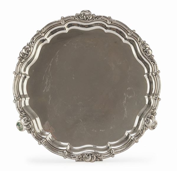 SALVER IN SILVERPLATED