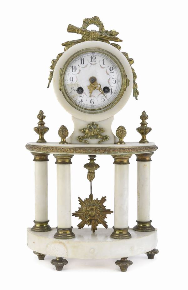 OROLOGIO DA CAMINO, FRANCIA XIX SECOLO