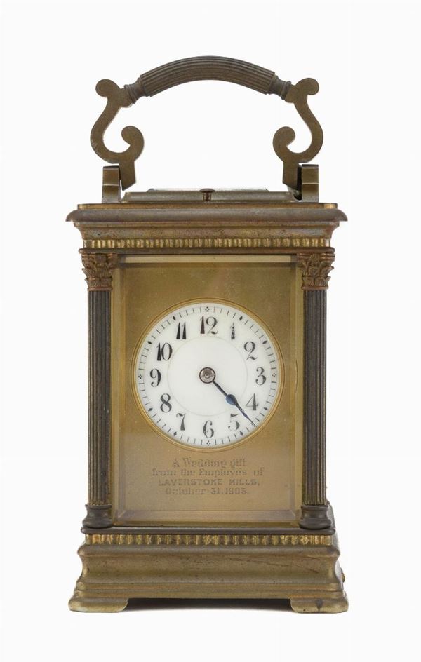 OROLOGIO CAPPUCCINA, PARIGI XIX SECOLO