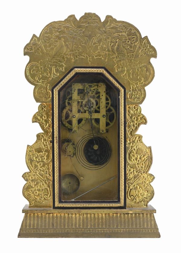 OROLOGIO DA TAVOLO A VISTA, XIX SECOLO