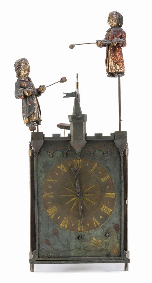 OROLOGIO A LANTERNA IN FERRO, XVIII SECOLO