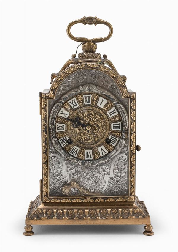 OROLOGIO DA TAVOLO IN BRONZO
