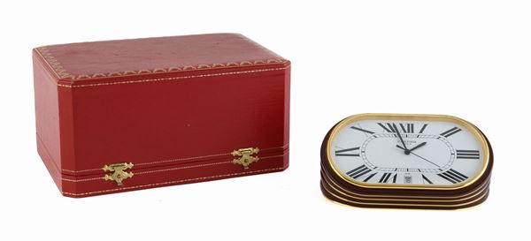 SVEGLIA DA TAVOLO CARTIER, SWISS MADE